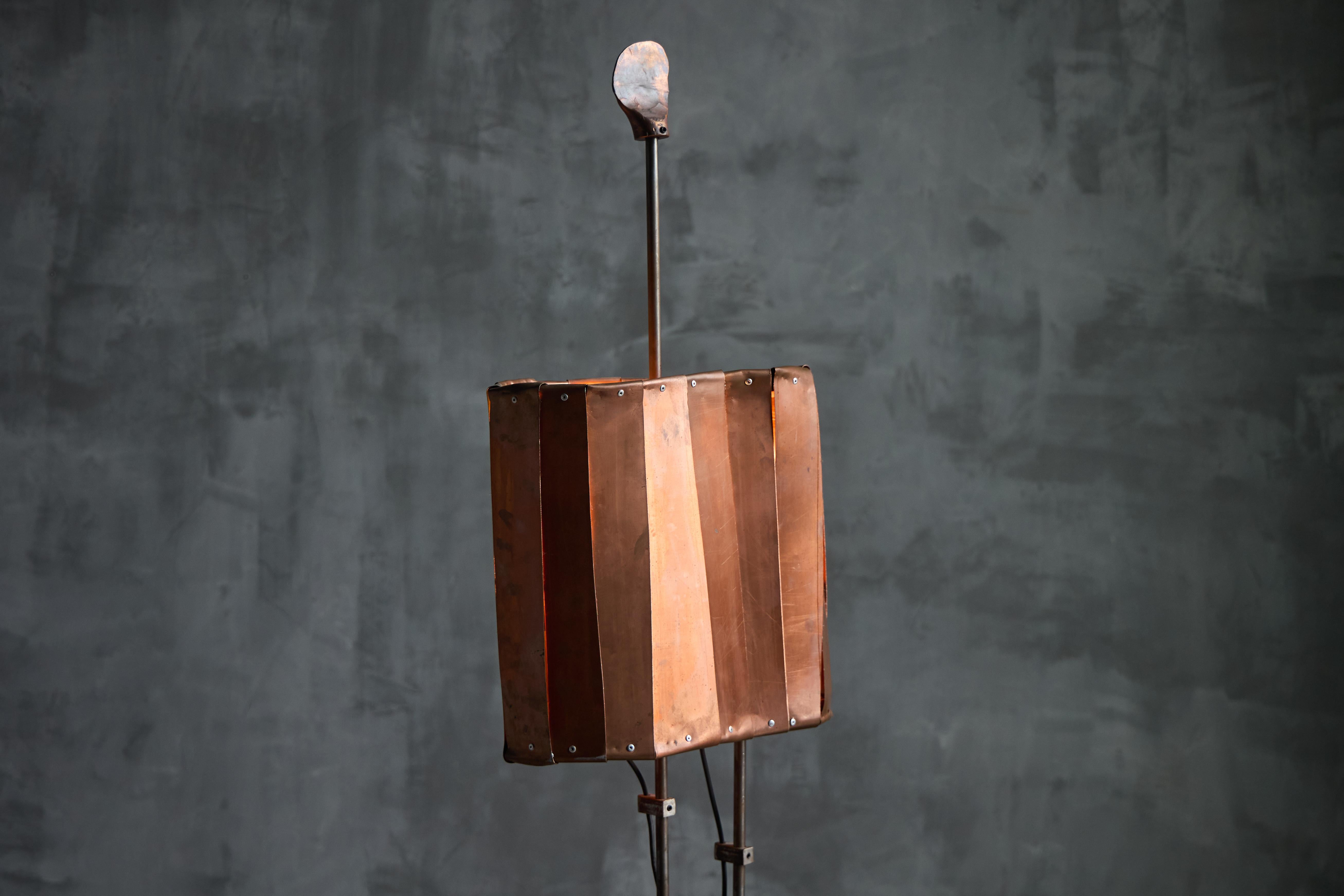 Modern Contemporary Floor Lamp by Atelier Thomas Serruys, Belgium, 2000s For Sale