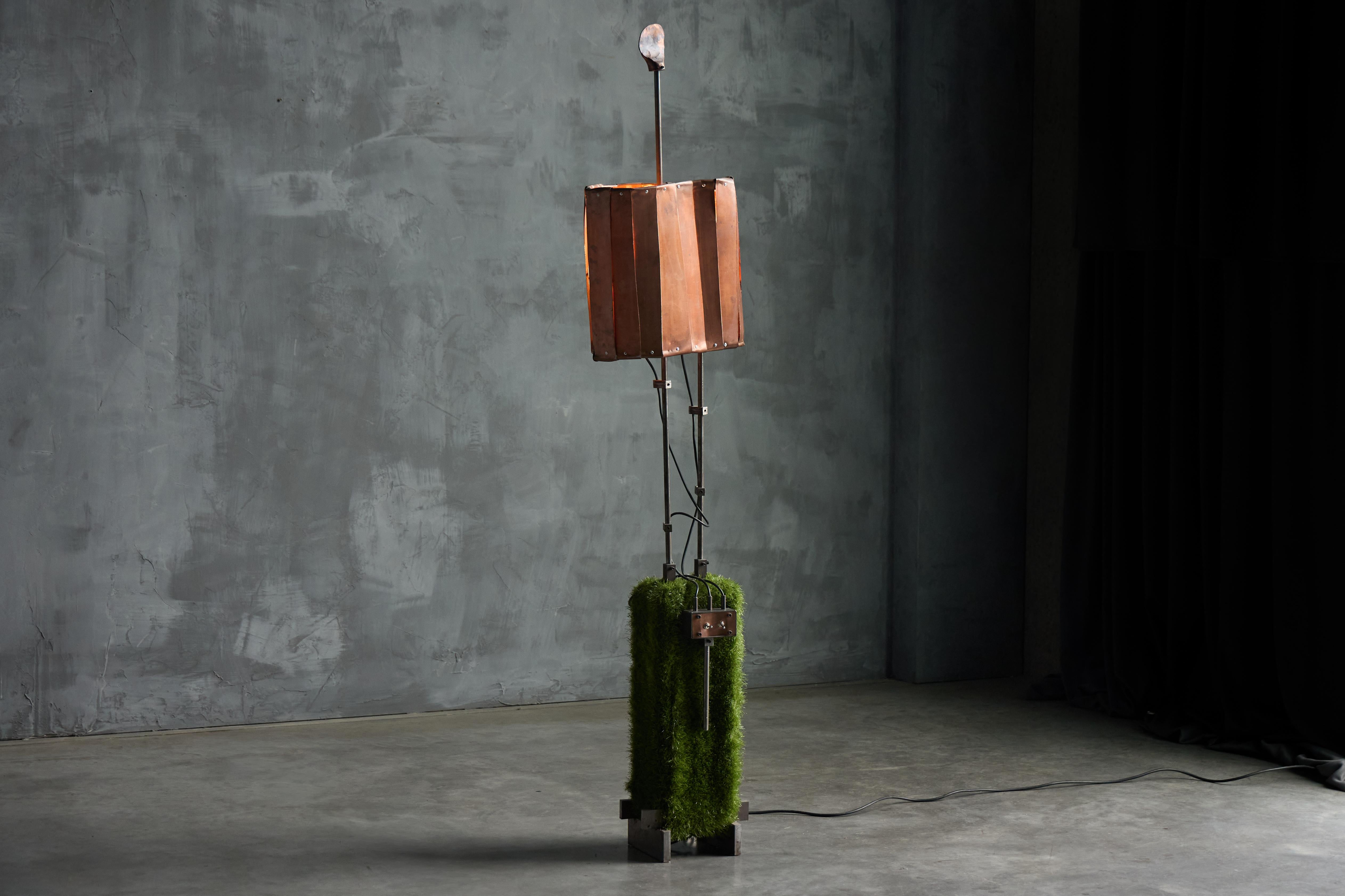 Contemporary Floor Lamp by Atelier Thomas Serruys, Belgium, 2000s For Sale 3