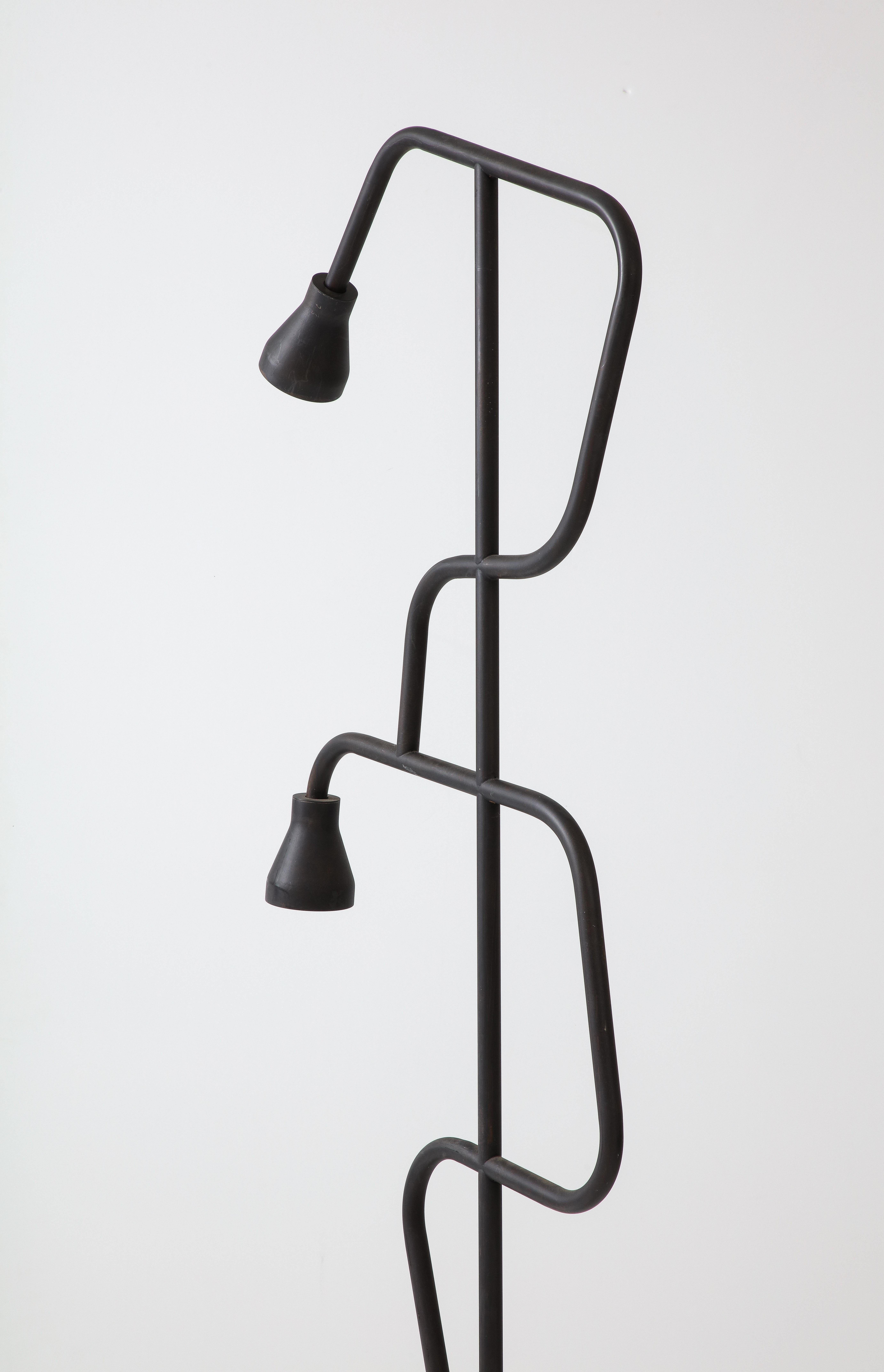 Metal Contemporary Floor Lamp by Giorgio Bonaguro, 2017