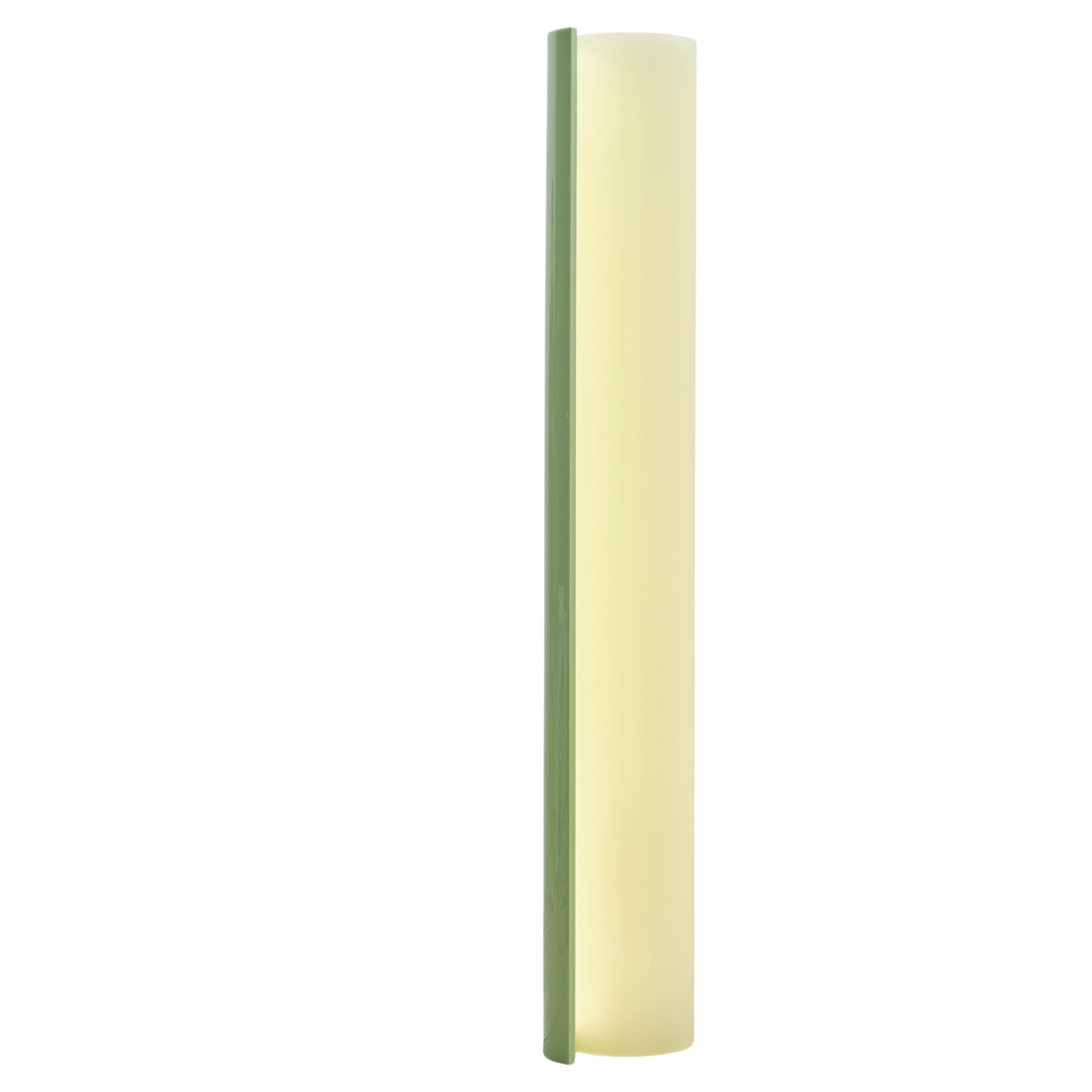 Contemporary Floor Lamp, Curve Light by Sabine Marcelis, Green