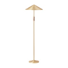 Contemporary Floor Lamp 'Governor' by Lyfa, Brass
