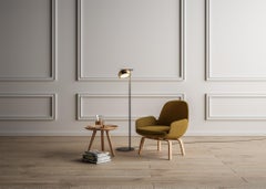 Contemporary Floor Lamp 'Molly 556.62' by TOOY, Metal and Brass