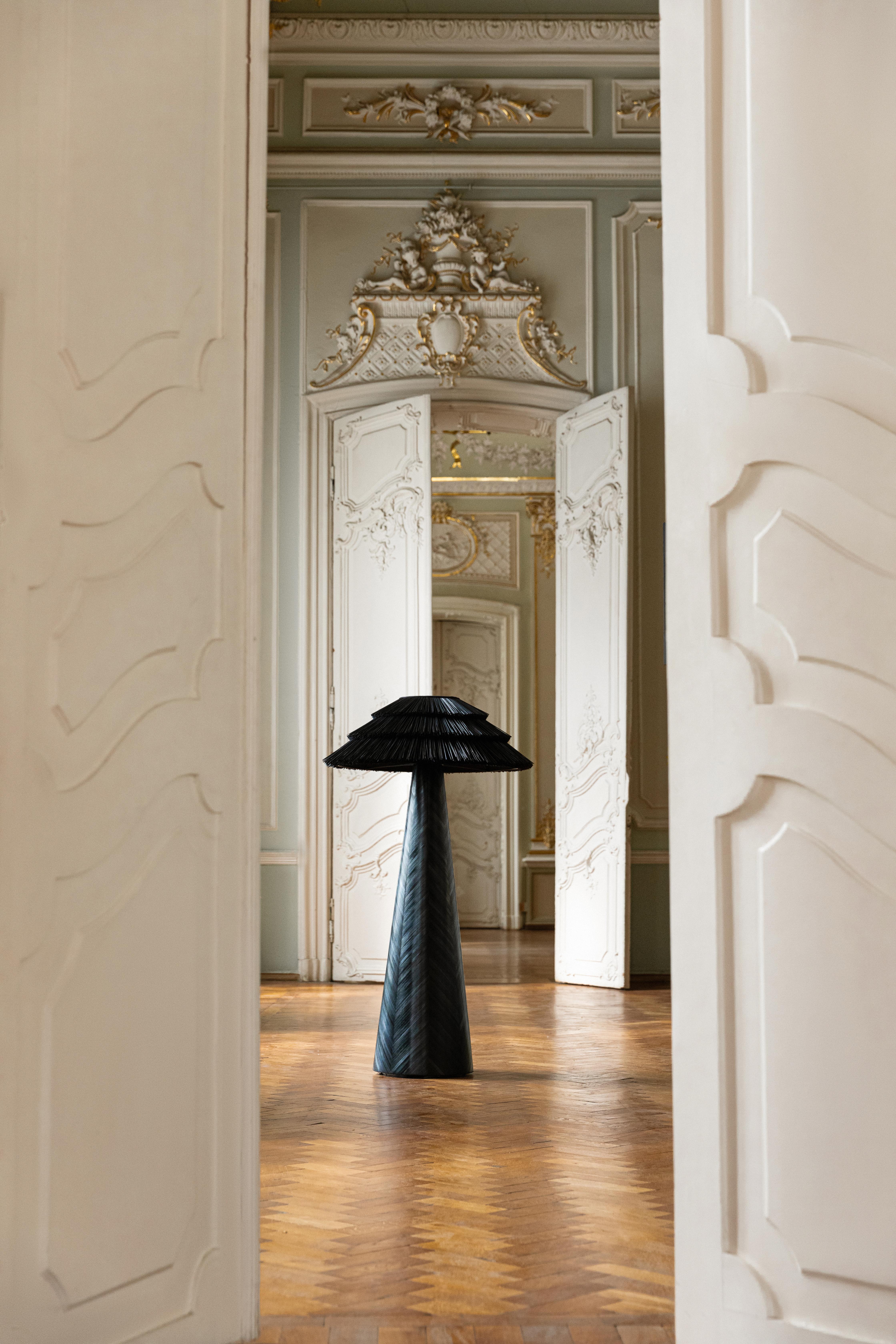 Contemporary Floor Lamp “Roots of Home”, Black In New Condition For Sale In Paris, FR