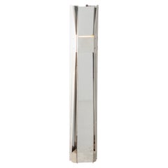 Lampadaire Contemporary 'Vector' by A-N-D, Polished Steel (en anglais)
