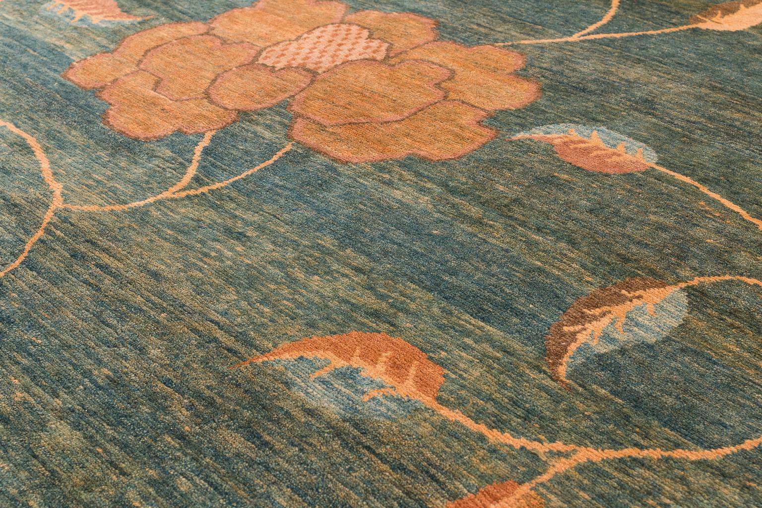 contemporary floral area rugs