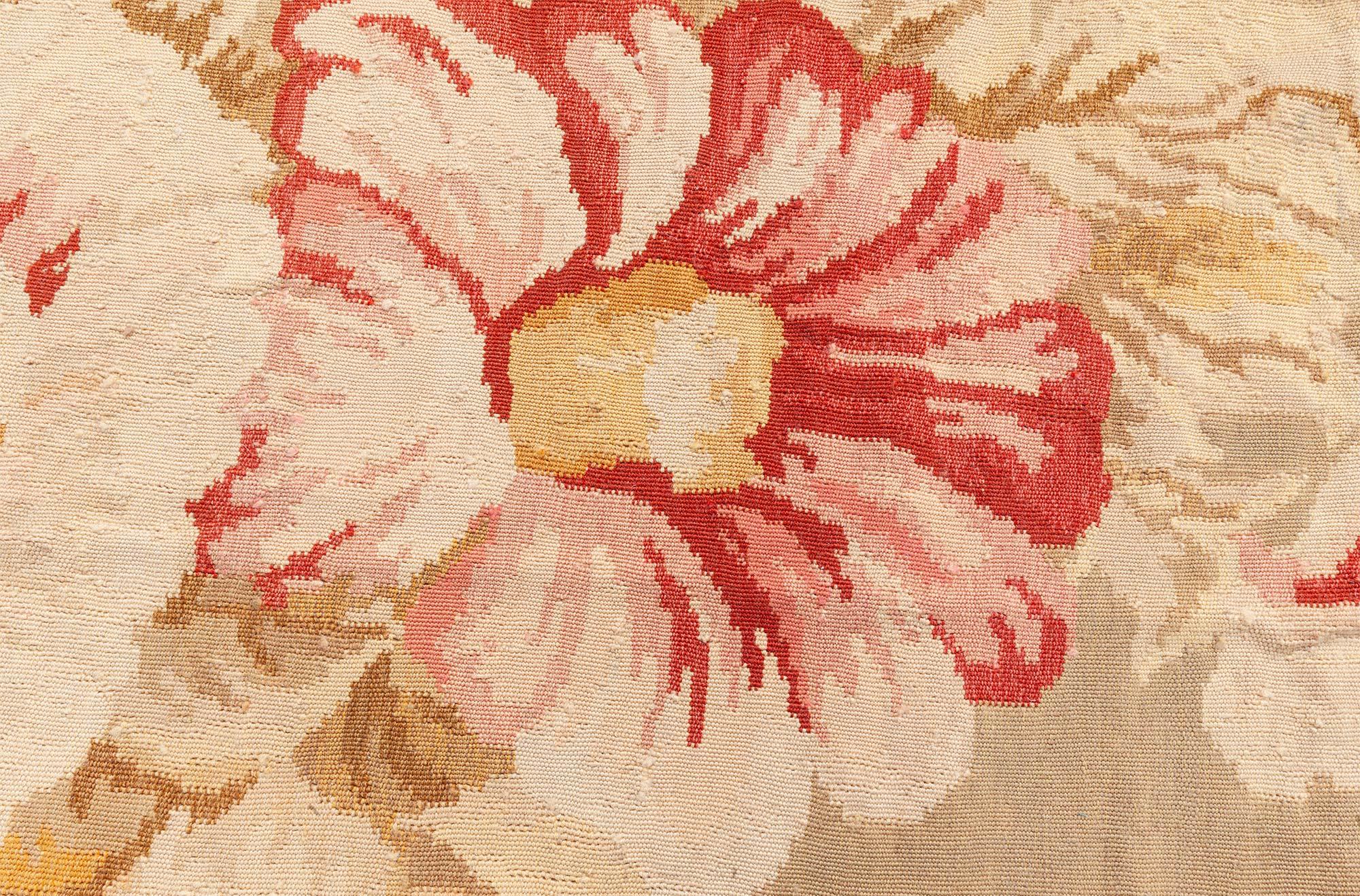 Contemporary Floral Bessarabian Style Handmade Wool Rug by Doris Leslie Blau For Sale 3