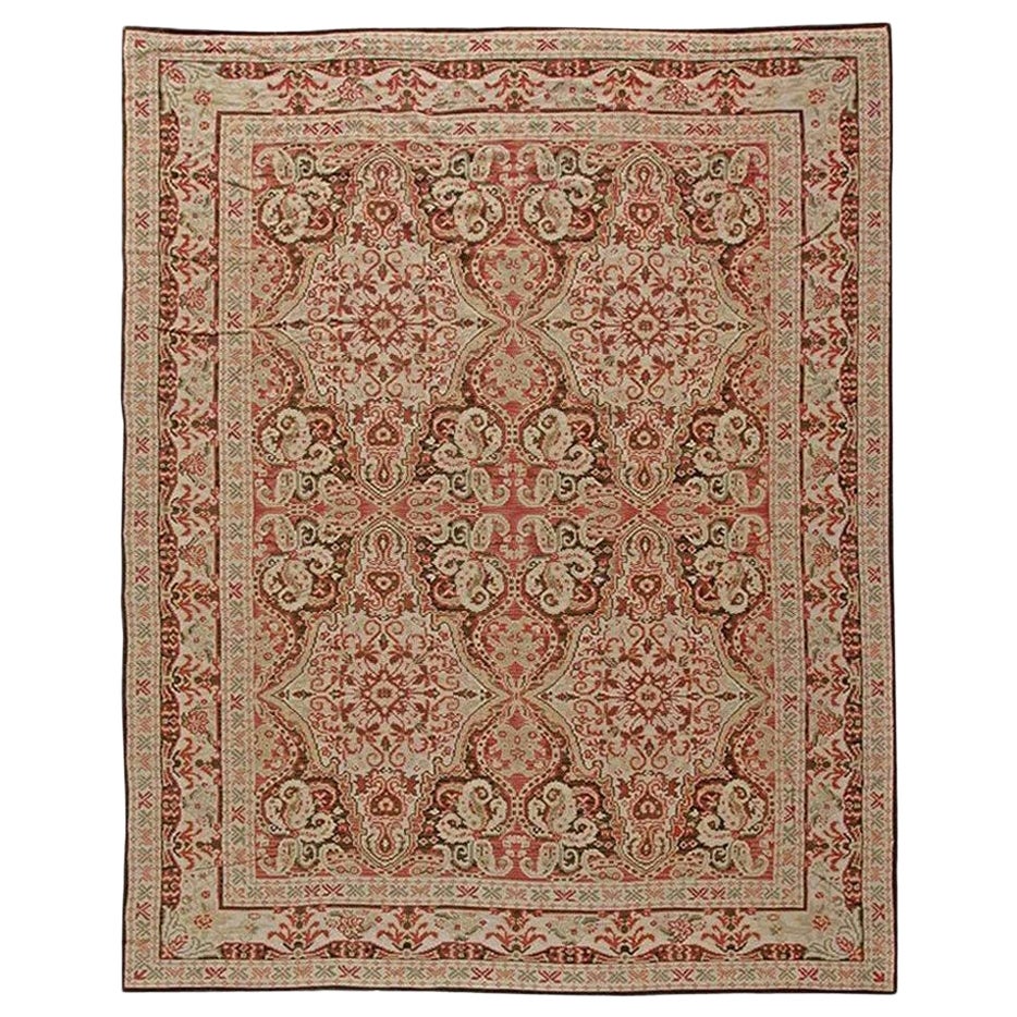 Zeitgenössischer bessarabischer Shah 2 Teppich mit Blumenmuster von Doris Leslie Blau