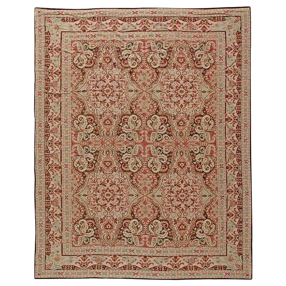 Contemporary Floral Design Bessarabian Shah 2 Rug by Doris Leslie Blau