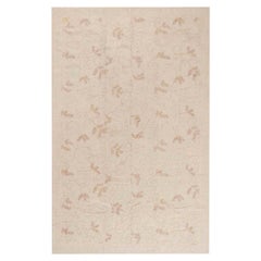 Zeitgenössischer Eric Cohler-Teppich mit Blumenmuster und Nadelspitze von Doris Leslie Blau