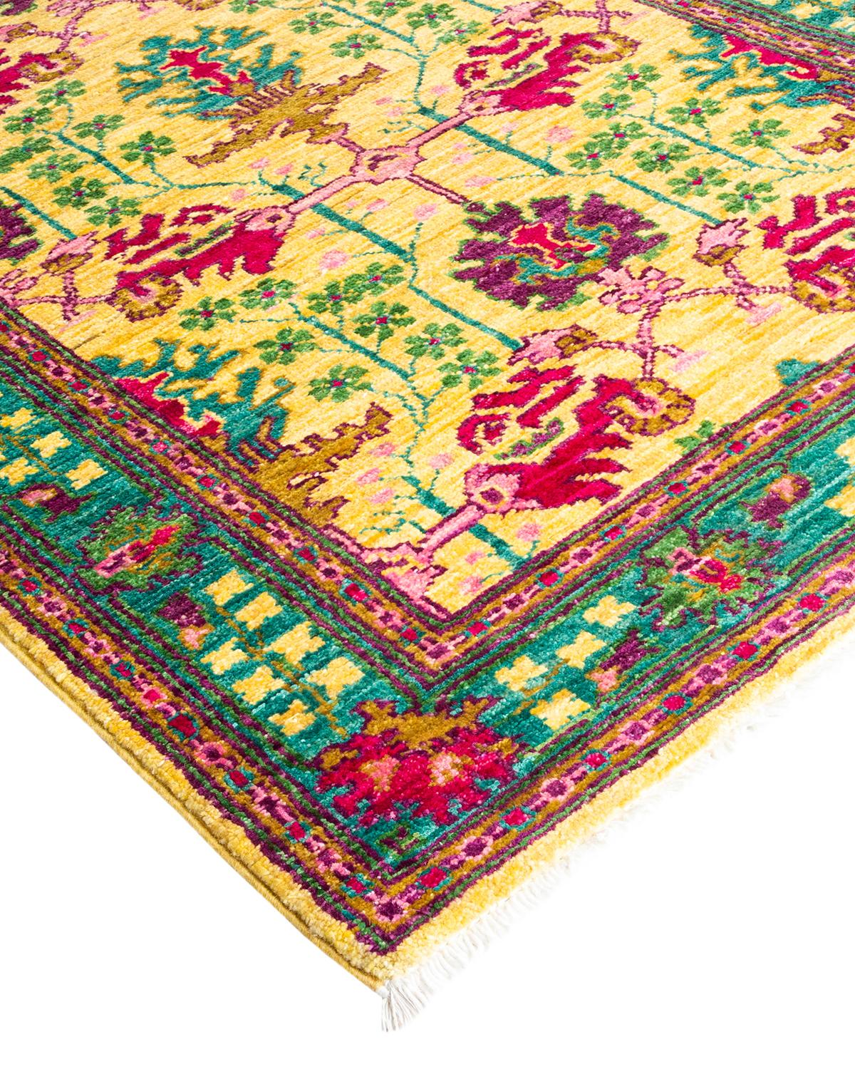 Avec des designs simples, audacieux mais informels et une large palette de couleurs allant des teintes terreuses aux pierres précieuses brillantes, les tapis de la collection Arts & Crafts confèrent à une pièce un sentiment de rébellion