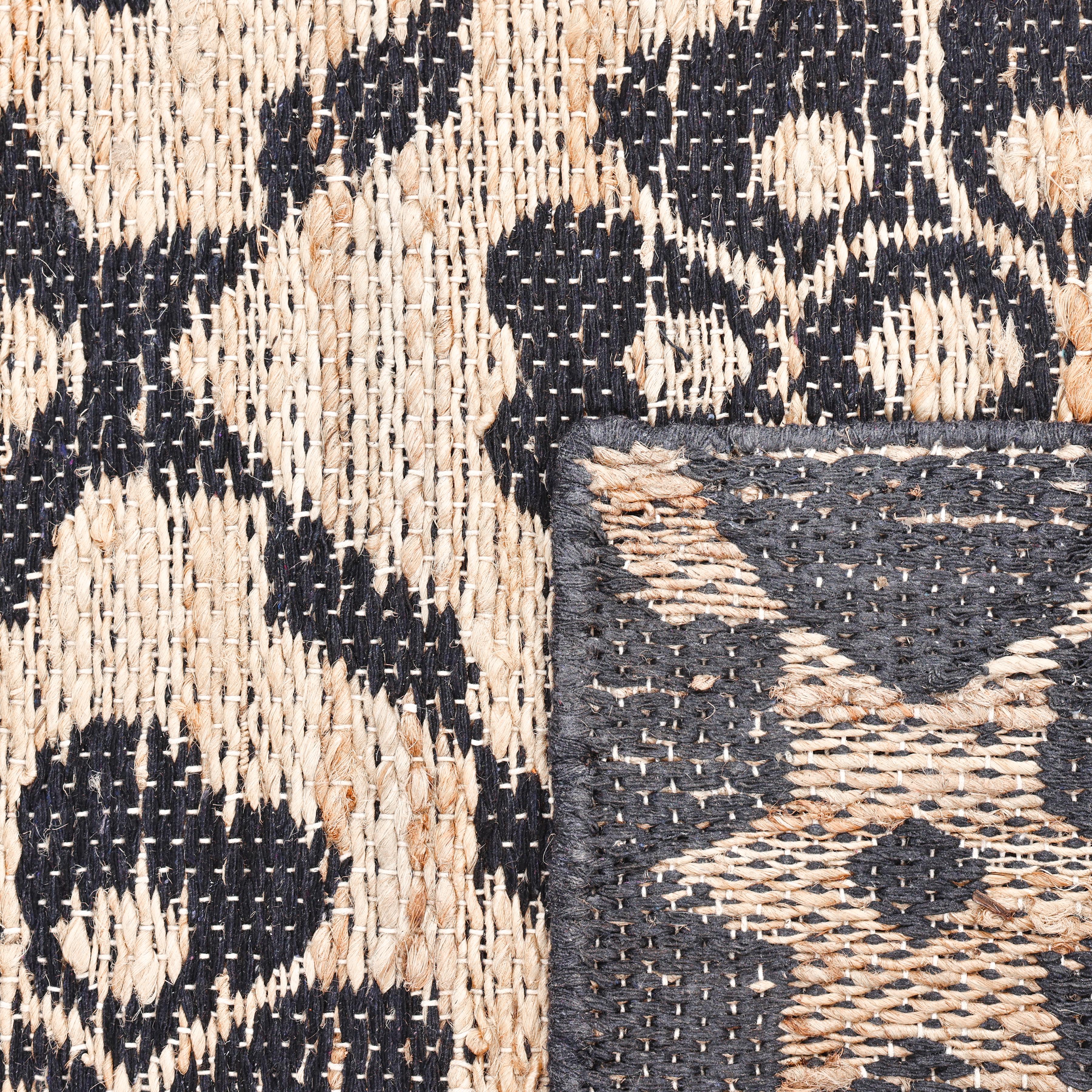 Indian Contemporary Floral Hand Made Brown Area Rug 3' 0
