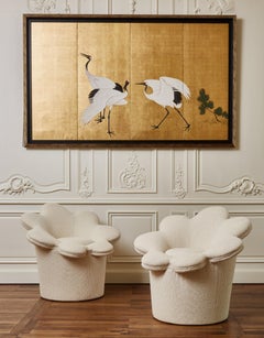 Contemporary "Flowers" Armchairs