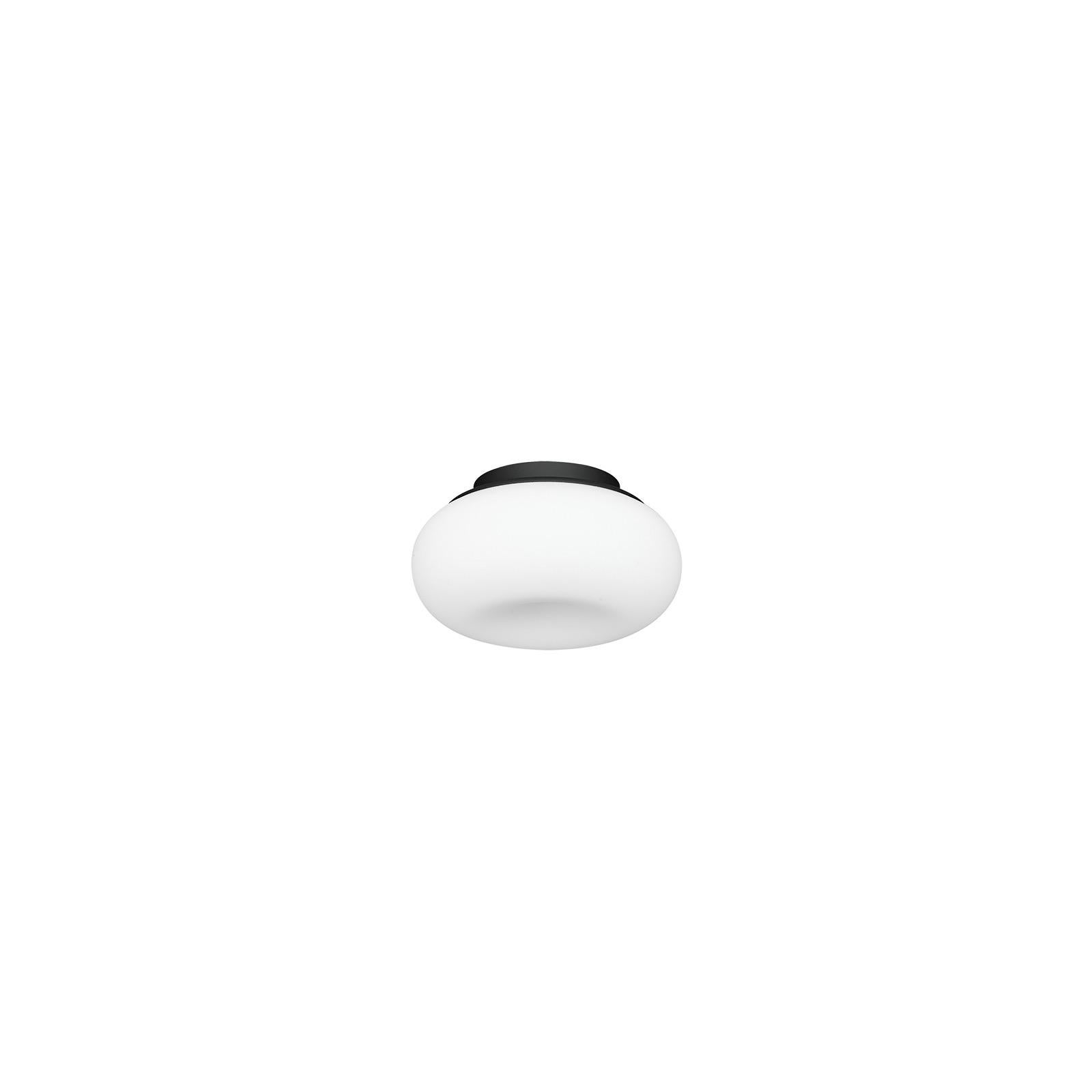 Contemporary Flush Mount 'Mozzi' by Ago 'Small, Charcoal' For Sale 3