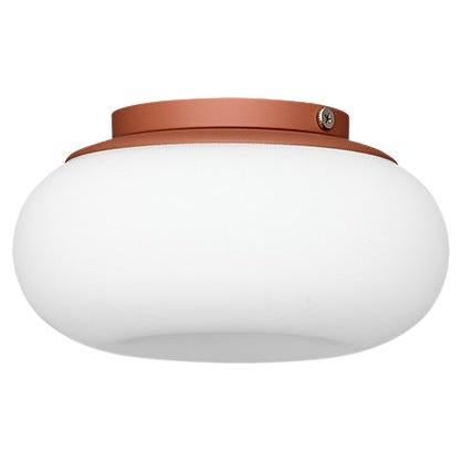 Contemporary Flush Mount 'Mozzi' von Ago 'Klein, Terracotta'. im Angebot