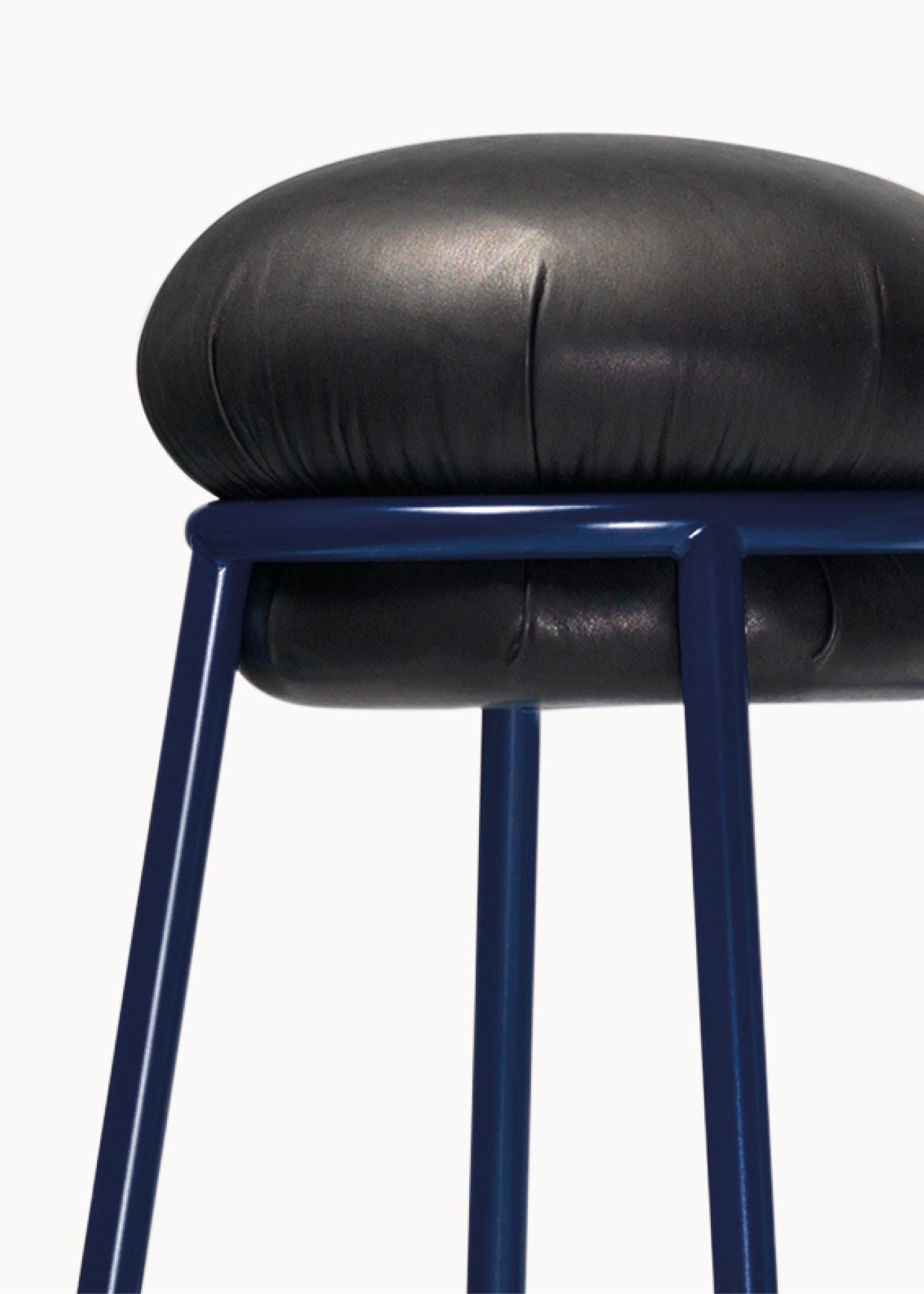 Contemporary Footstool 'Grasso' by Stephen Burks, 80 cm In New Condition For Sale In Paris, FR