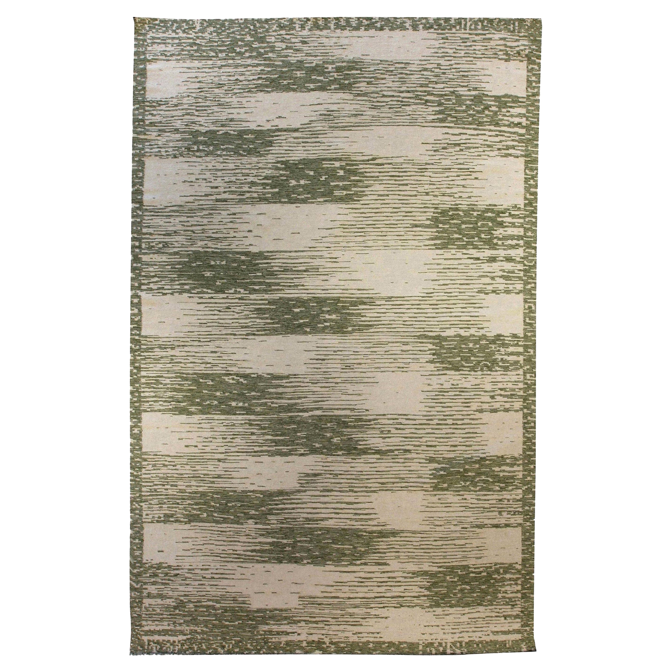 Tappeto contemporaneo Forel Greene & Greene fatto a mano di Doris Leslie Blau in vendita