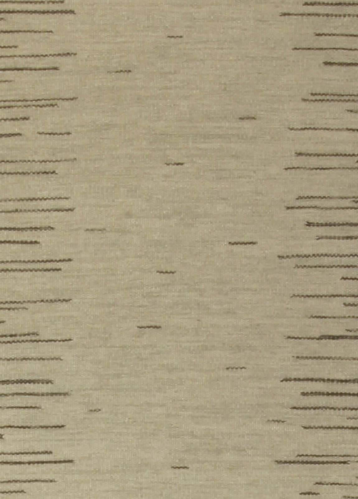 Contemporary Forel Scandinavian style brown, beige wool rug by Doris Leslie Blau.
Size: 9'2