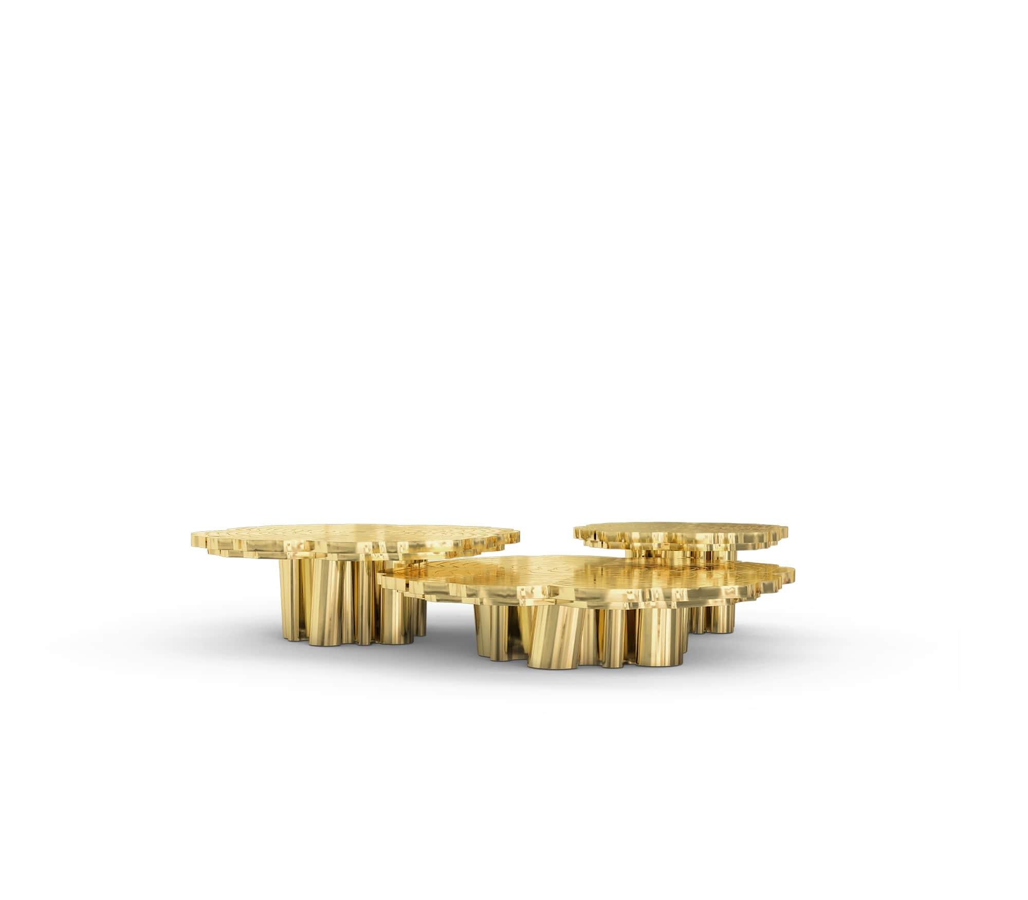 With one-of-a-kind design aesthetic and refined statement to the most influential minds, the Fortuna is a contemporary center table fit for any luxurious setting. Representing the essence of empowerment, sophistication, and mystics, the Fortuna