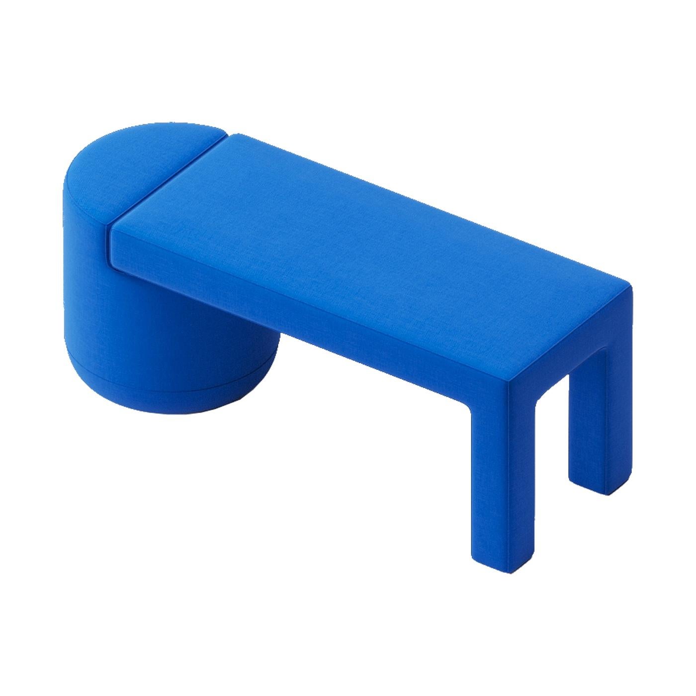 Contemporary Fossil collection 'Bench' by Oitoproducts, Blue

The FOSSIL upholstered furniture collection marks an exciting first collaboration with the talented Ukrainian product designer Dmitriy Kozinenko. This collection tells a story of