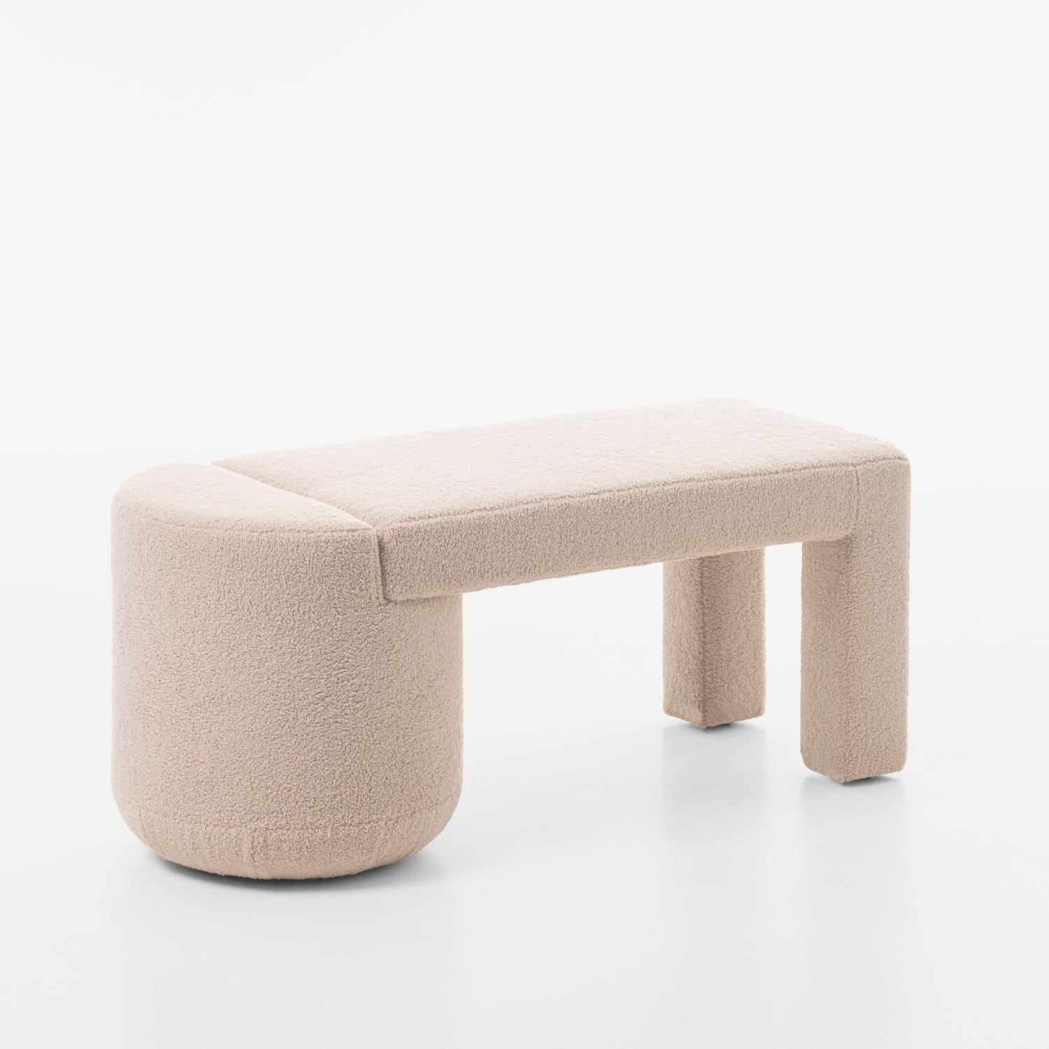 Contemporary Fossil collection 'Bench' by Oitoproducts, Blue For Sale 2