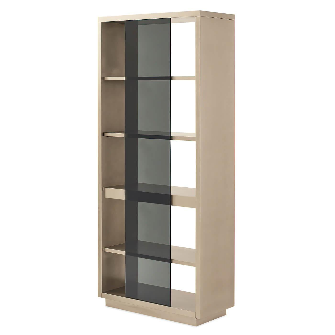 Modern Contemporary Four Shelf Etagere