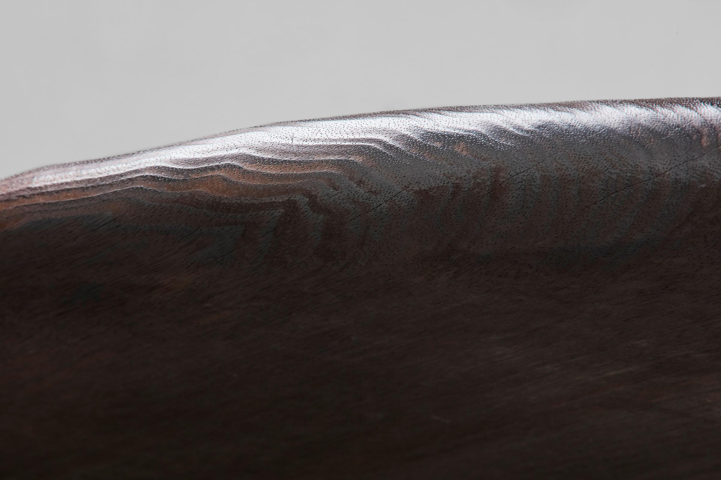 Escritorio contemporáneo de madera de Fracé tallada The Sharper Mind de Benoit Viaene Madera dura en venta