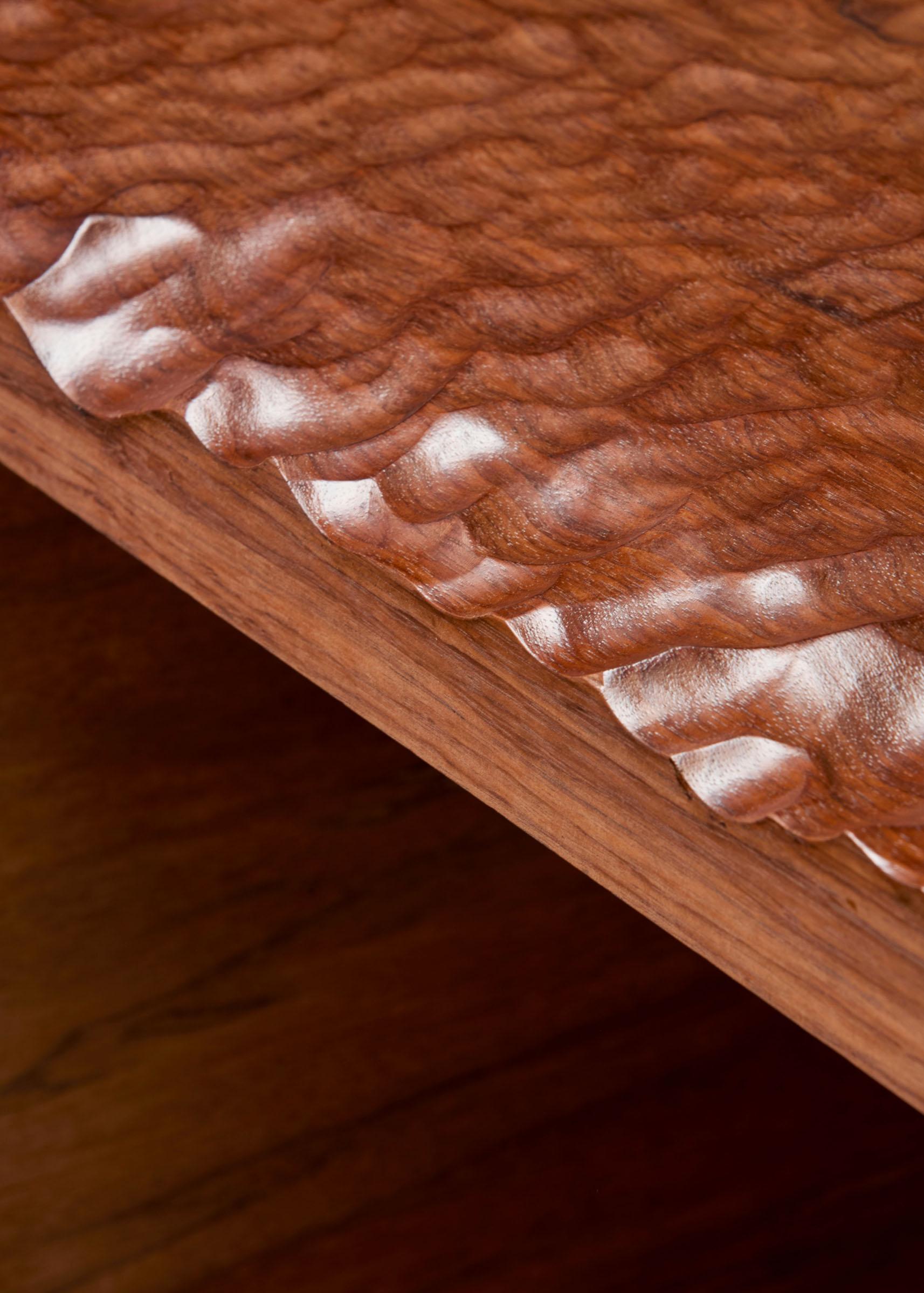 Zeitgenössischer Schrank aus Fracé-Holz Formed in Touch von Benoit Viaene im Angebot 3
