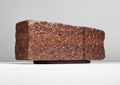Contemporary Fracé wood Formed in Touch cabinet by Benoit Viaene