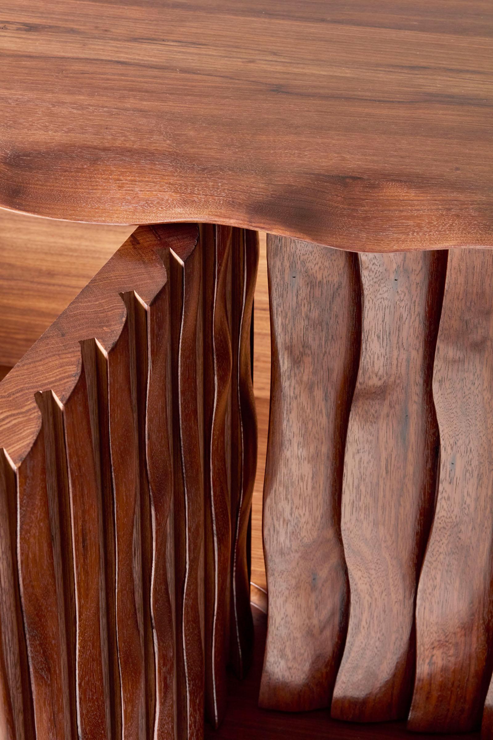 Zeitgenössischer schrank aus fracéholz In gentle touch by Benoit Viaene im Angebot 2