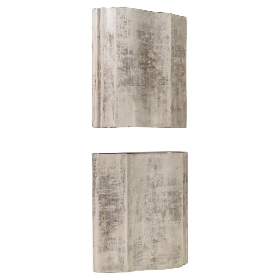 Pareti frammentate contemporanee con pelle patinata di Jumandie Seys