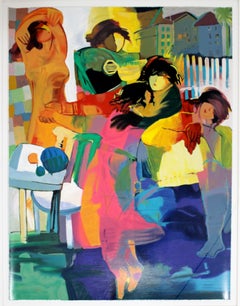 Litografía contemporánea enmarcada de Hessam Abrishami Cherish the Day 200/295