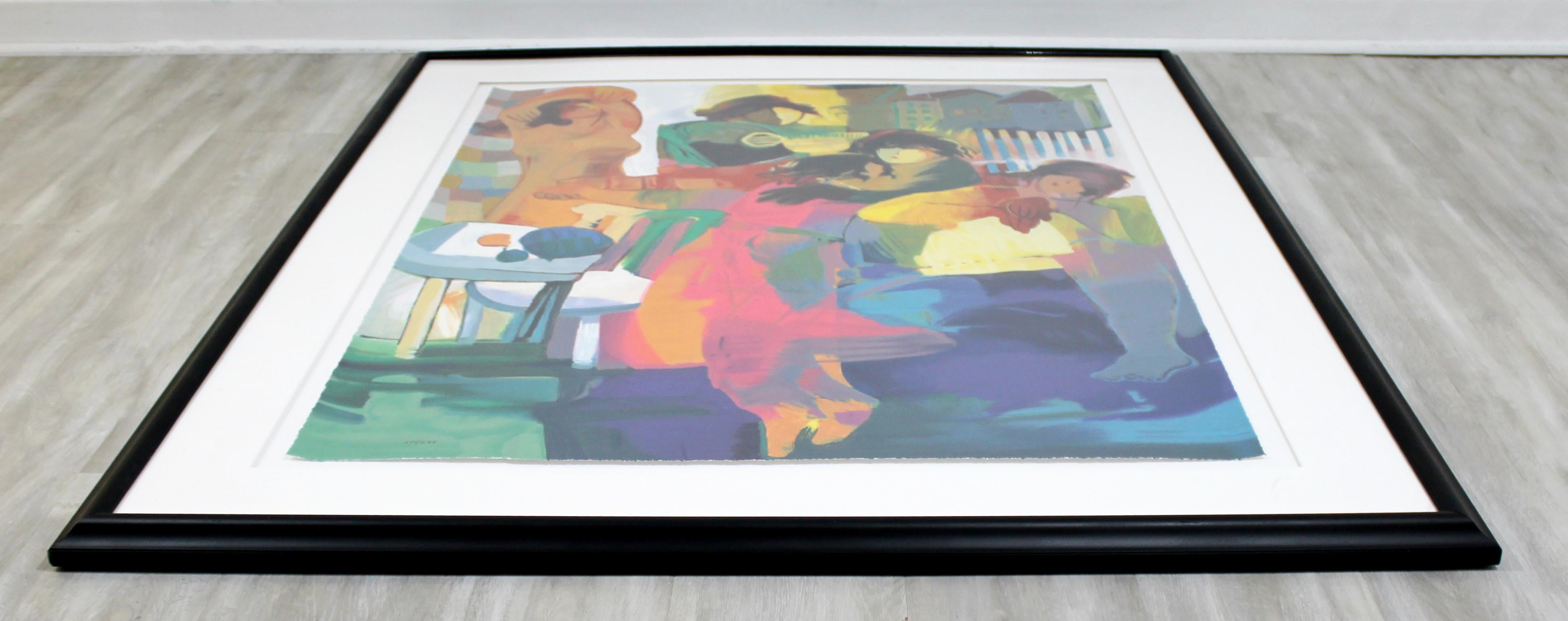 20th Century Contemporary Framed Lithograph by Hessam Abrishami Cherish the Day 200/295 For Sale