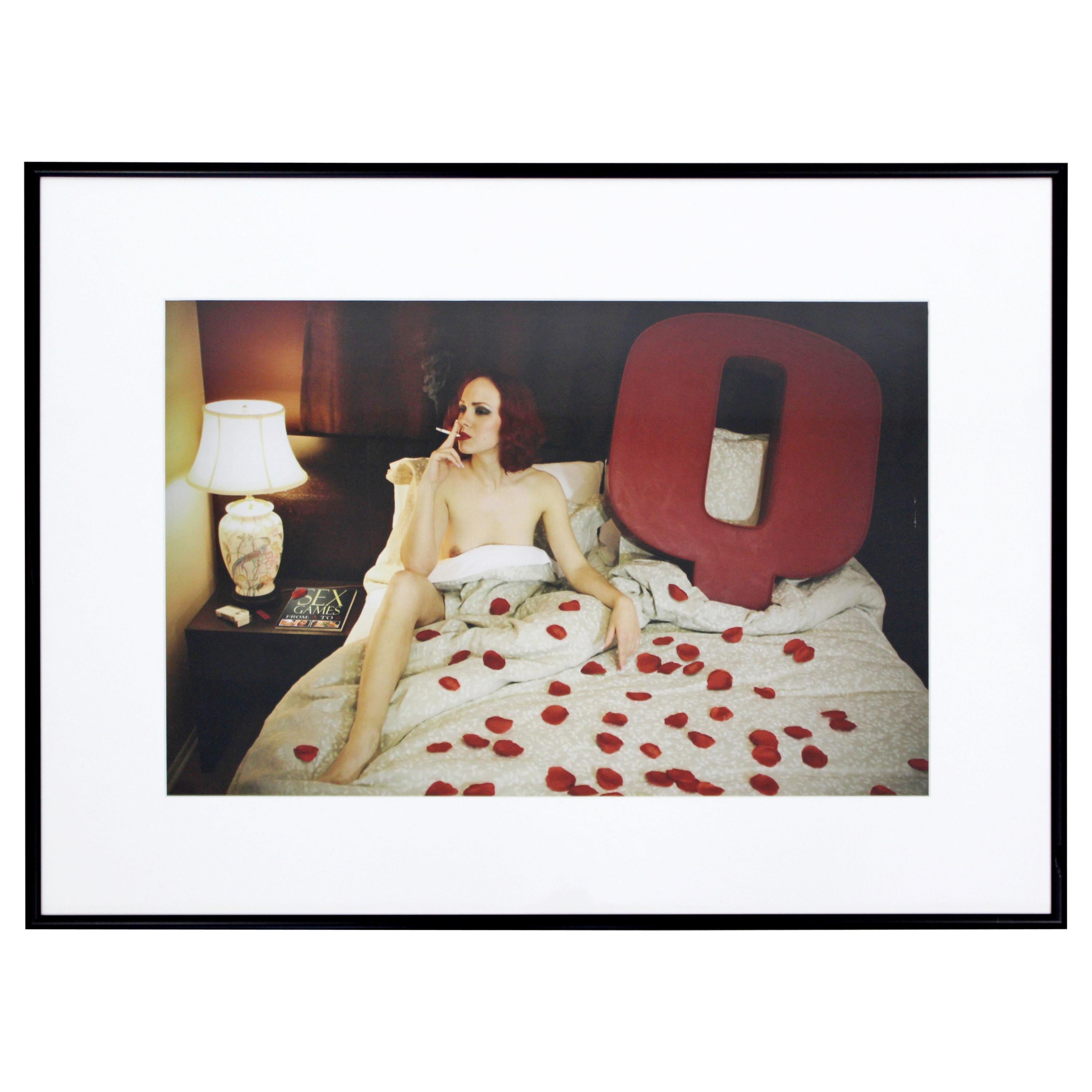 Contemporary Framed Photo Print by A. Owen Layne Sex Games Nude Woman 5/25