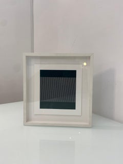 Zeitgenössisches gerahmtes Faden-Kunstwerk von Hadi Tabatabai