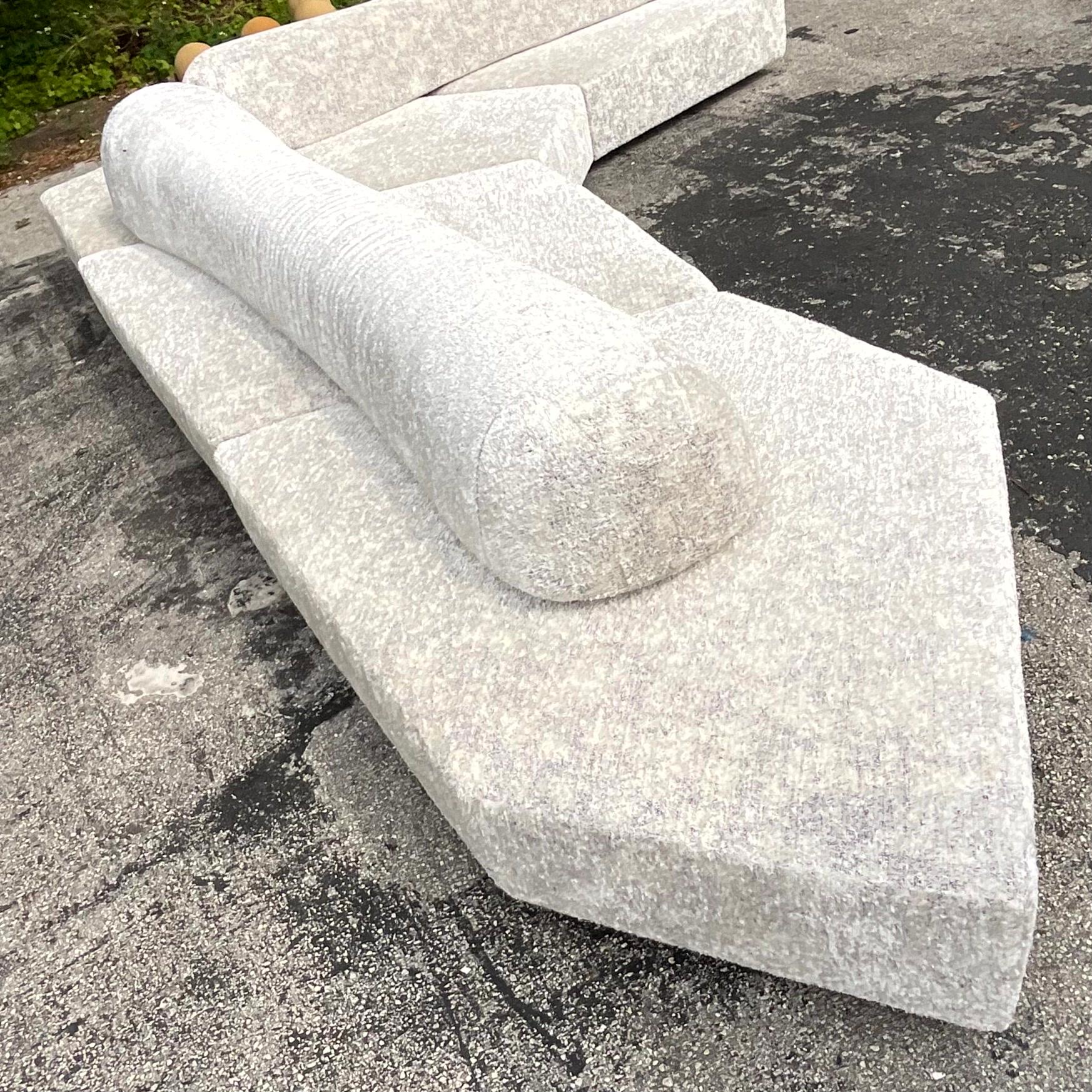 Contemporary Francesco Binfaré for Edra “On the Rocks” Sofa For Sale 3