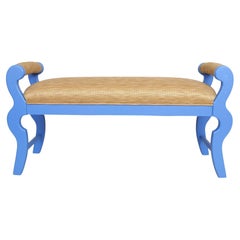 Contemporary French Country Bench