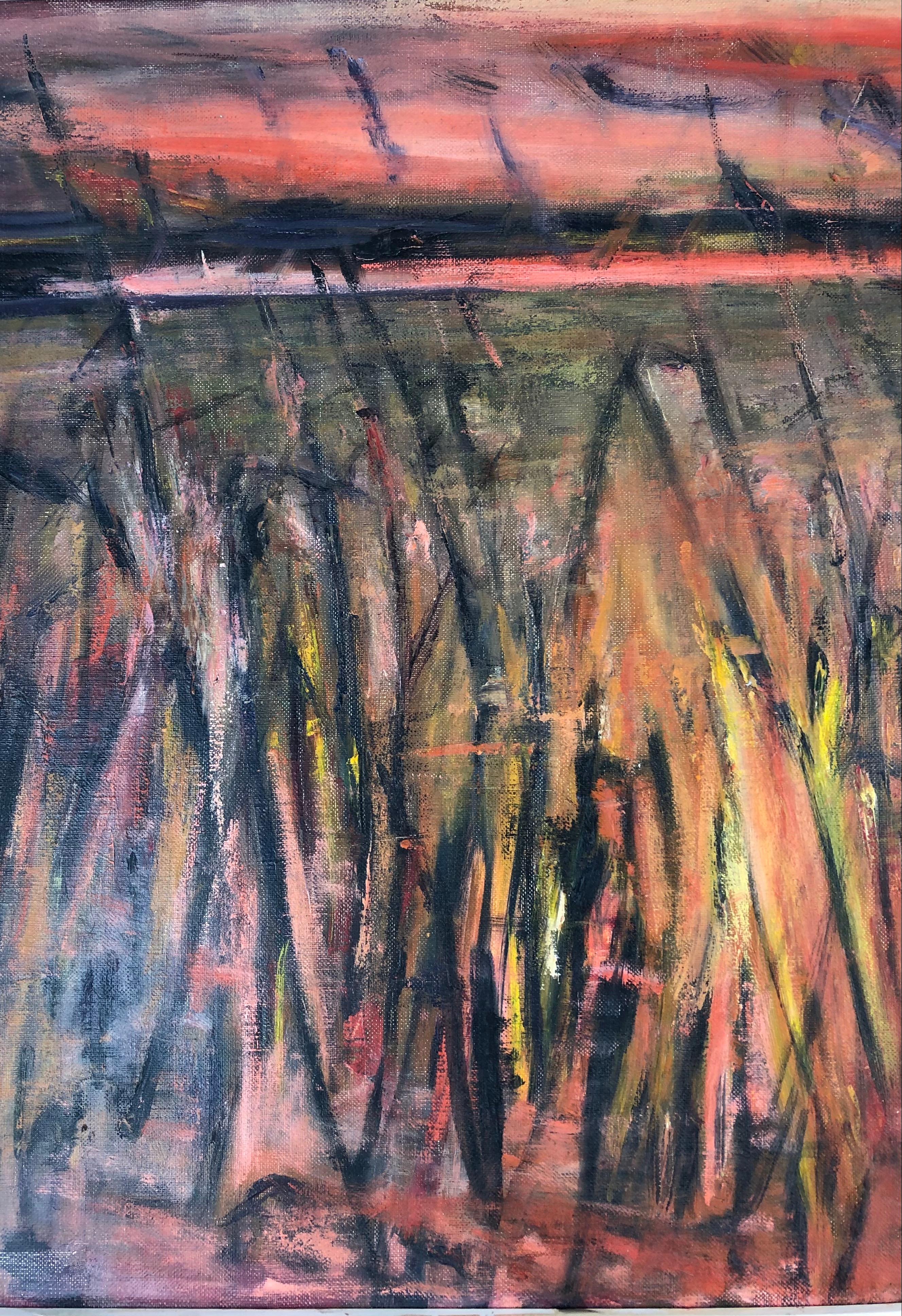 Contemporary French Landscape Painting of the Camargue Region Signed H. Coignet 2
