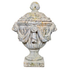 Contemporary French Reconstituted Stone Urn