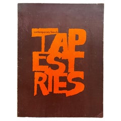Used Contemporary French Tapestries, rare and collectible coffee table book, 1966
