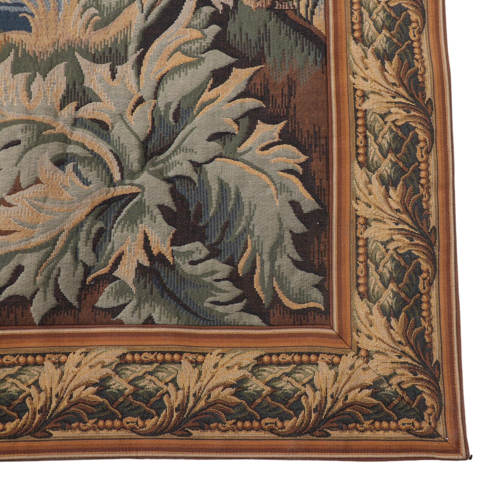  Contemporary French Tapestry La Foret De Clarmarais  For Sale 4