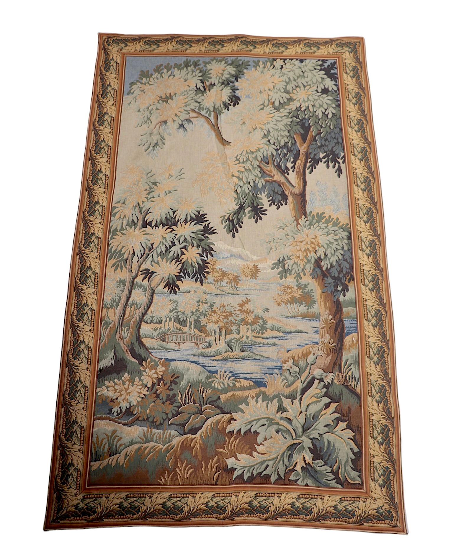  Contemporary French Tapestry La Foret De Clarmarais  For Sale 7