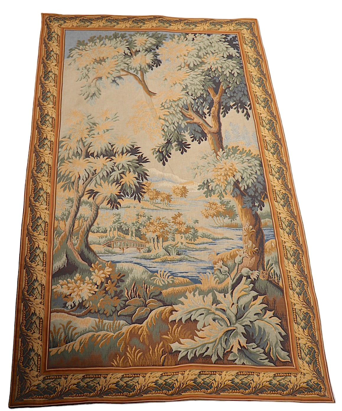  Contemporary French Tapestry La Foret De Clarmarais  For Sale 1