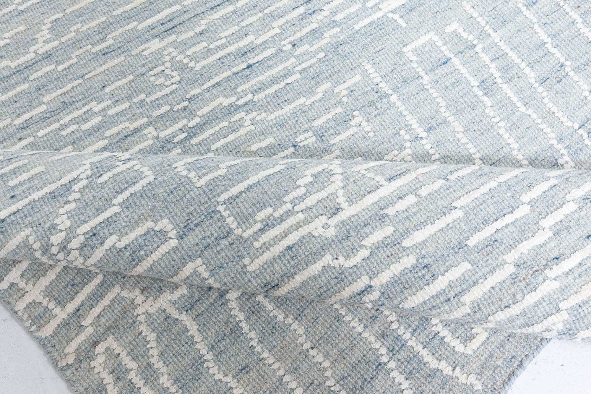 Moderno Tappeto contemporaneo Fretwork di Doris Leslie Blau in vendita