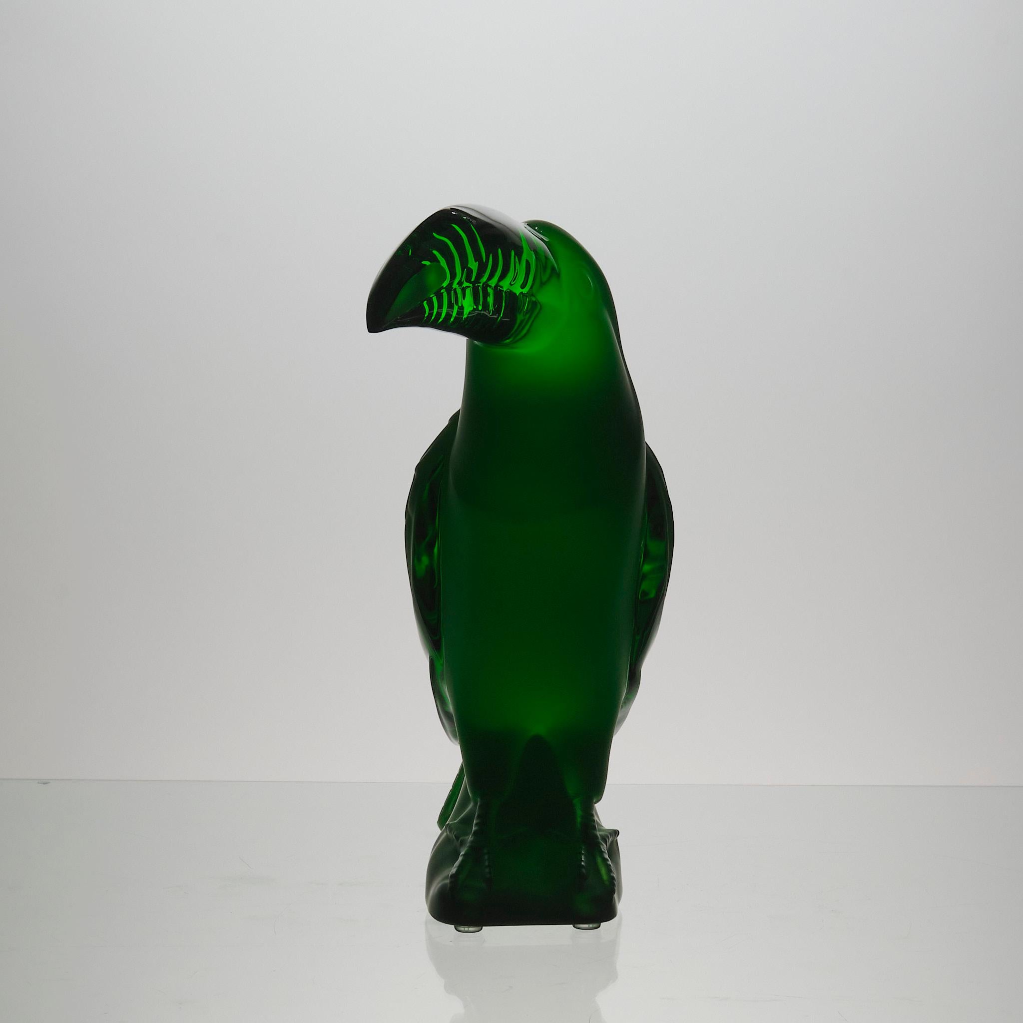 Satinato Scultura contemporanea in vetro smerigliato 