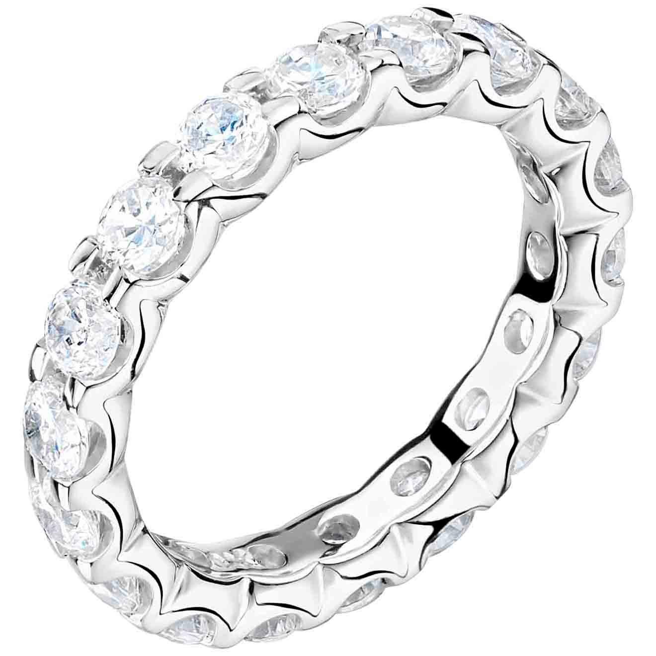Contemporary Full Eternity Ring For Sale