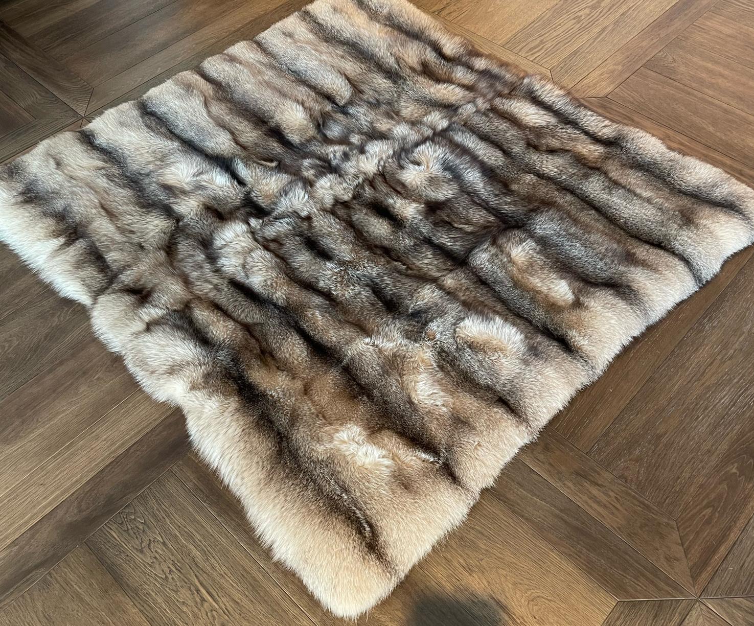 fox skin rug