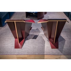 Tappeto Moderno Iconico Design Grigio Lilla Deanna Comellini In Stock 170x240cm