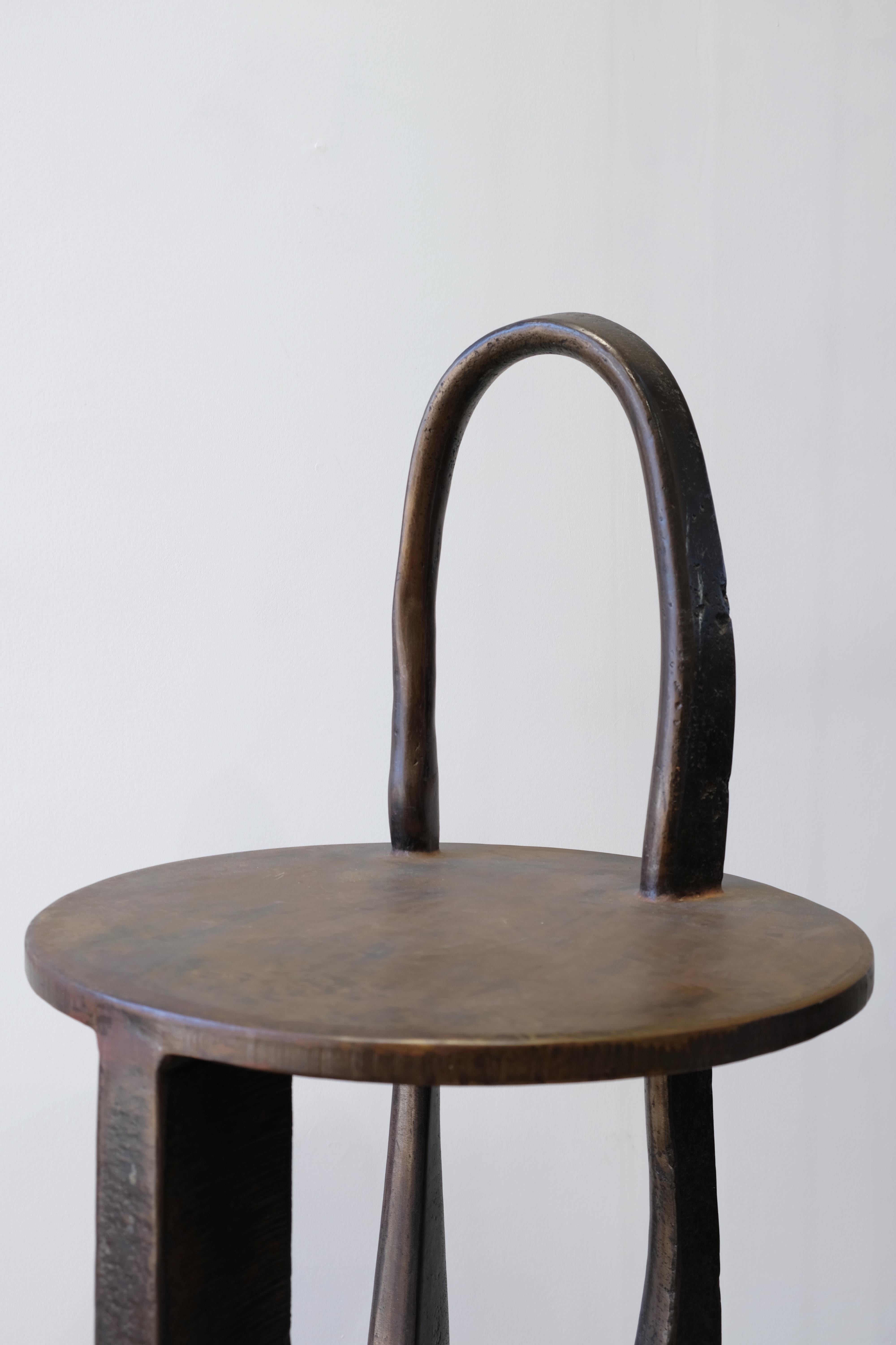 Industriel Meubles contemporains de l'Artistics Charles Splady, 'Arched Chair' (Chaise arquée) en vente