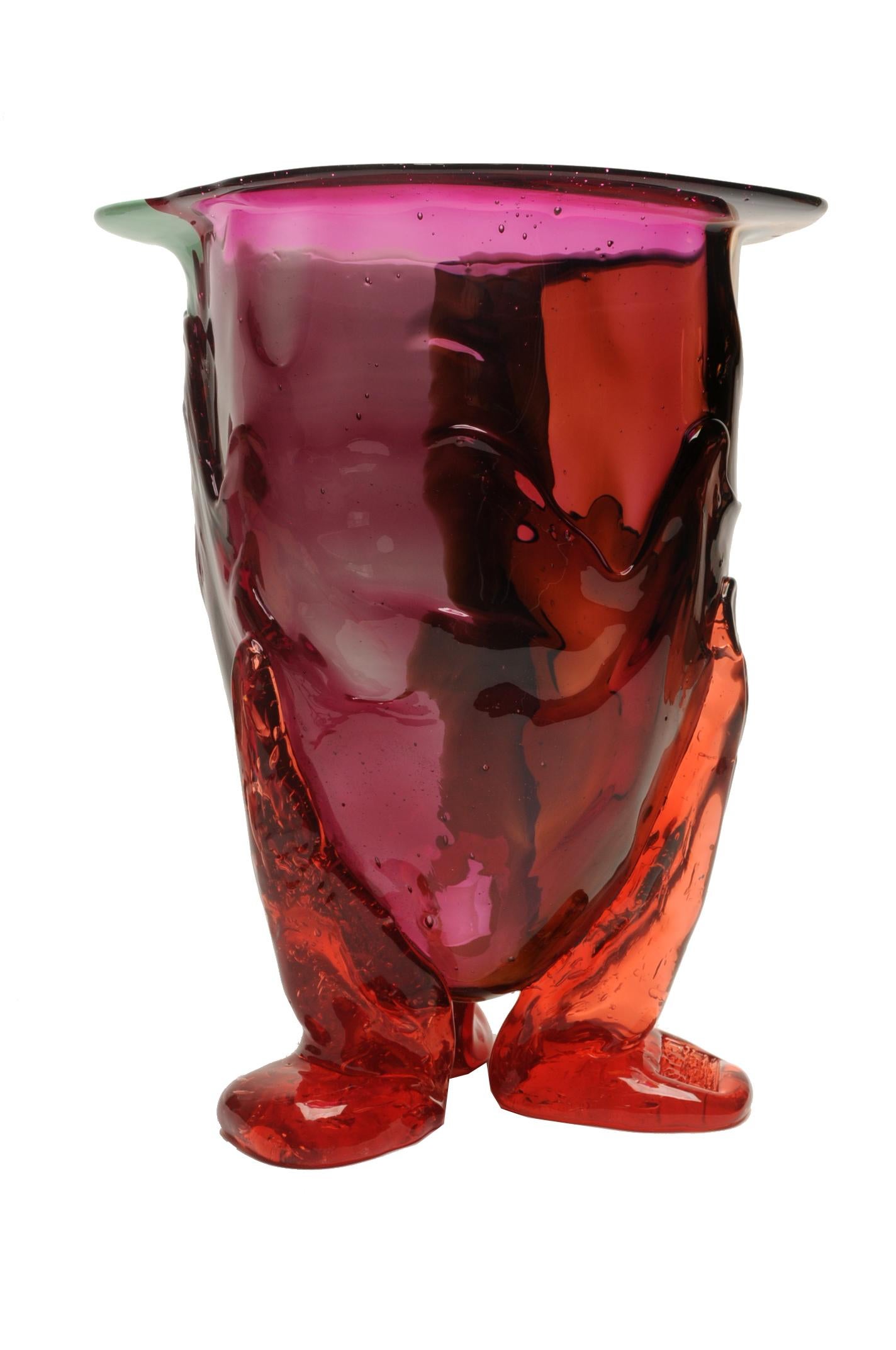 Contemporary Gaetano Pesce Amazonia L Vase Resin, Mint, Fuchsia, Pink For Sale 2