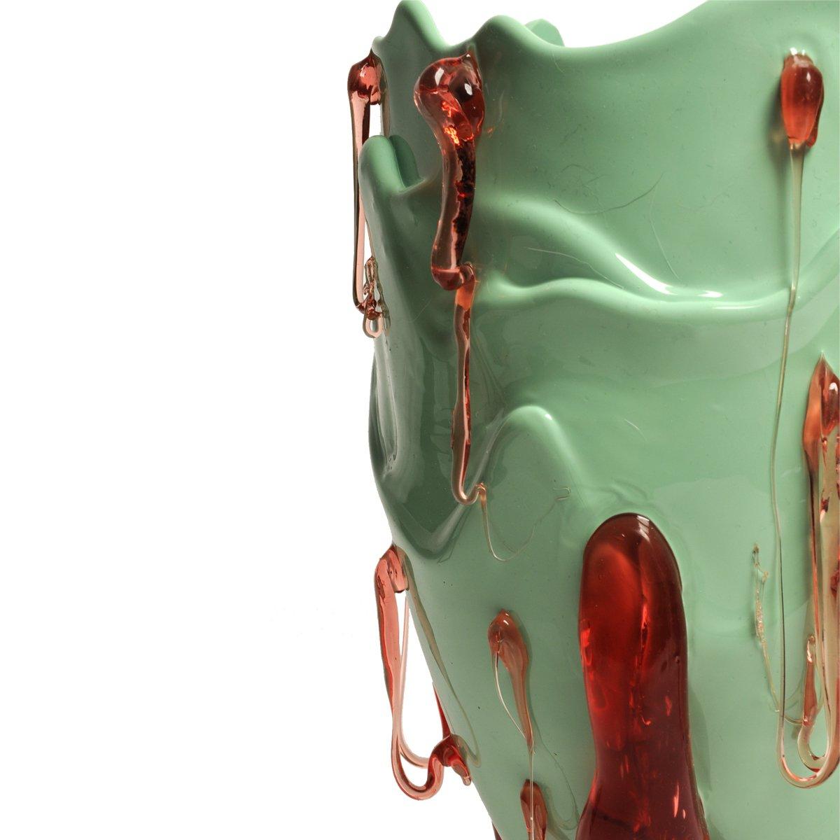 Vaso contemporaneo Gaetano Pesce Clear Special L in resina Mint Fuchsia In condizioni Nuovo in vendita a barasso, IT
